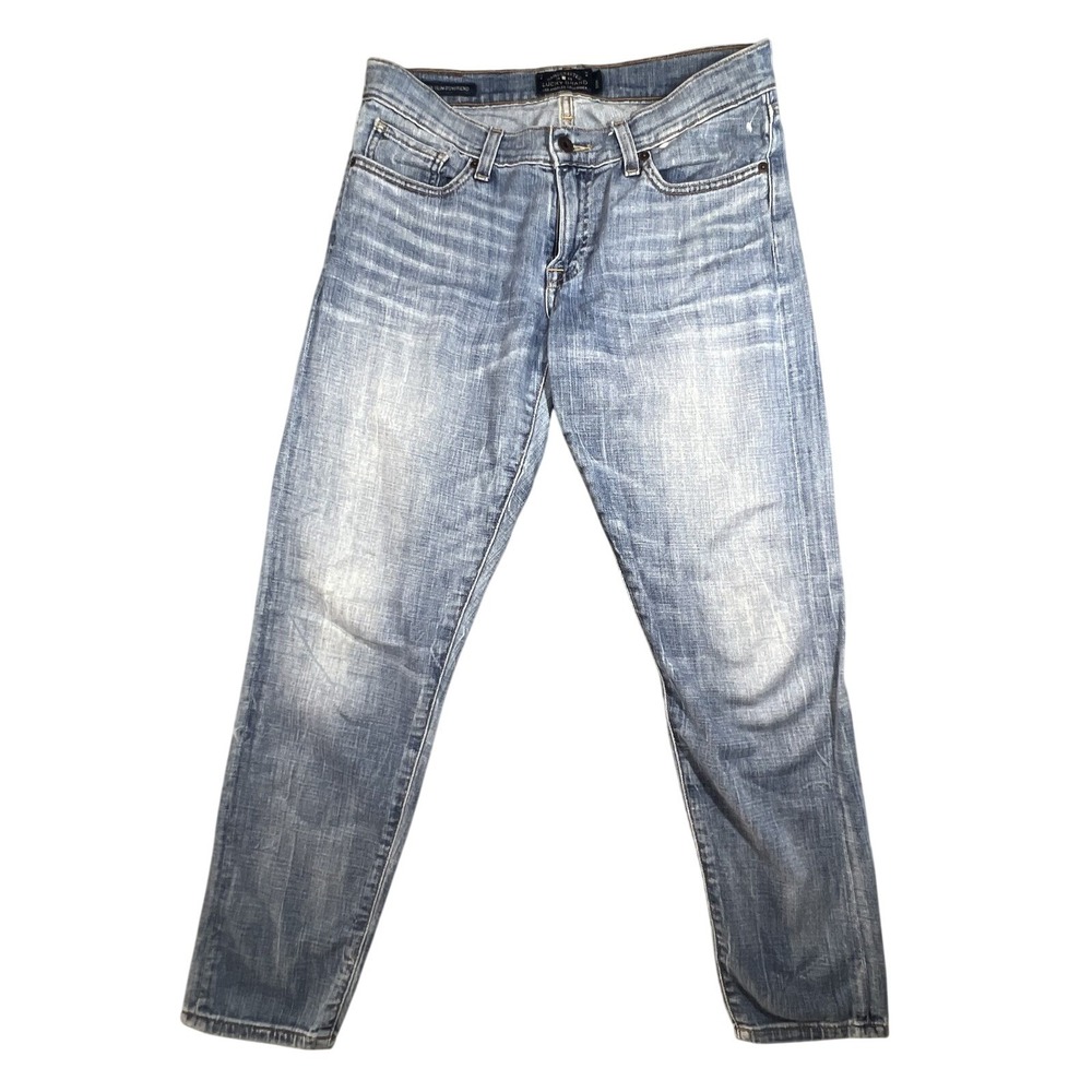 Lucky Brand Sienna Slim Boyfriend Jeans Women's Size 2/26 Light Wash Faded Denim